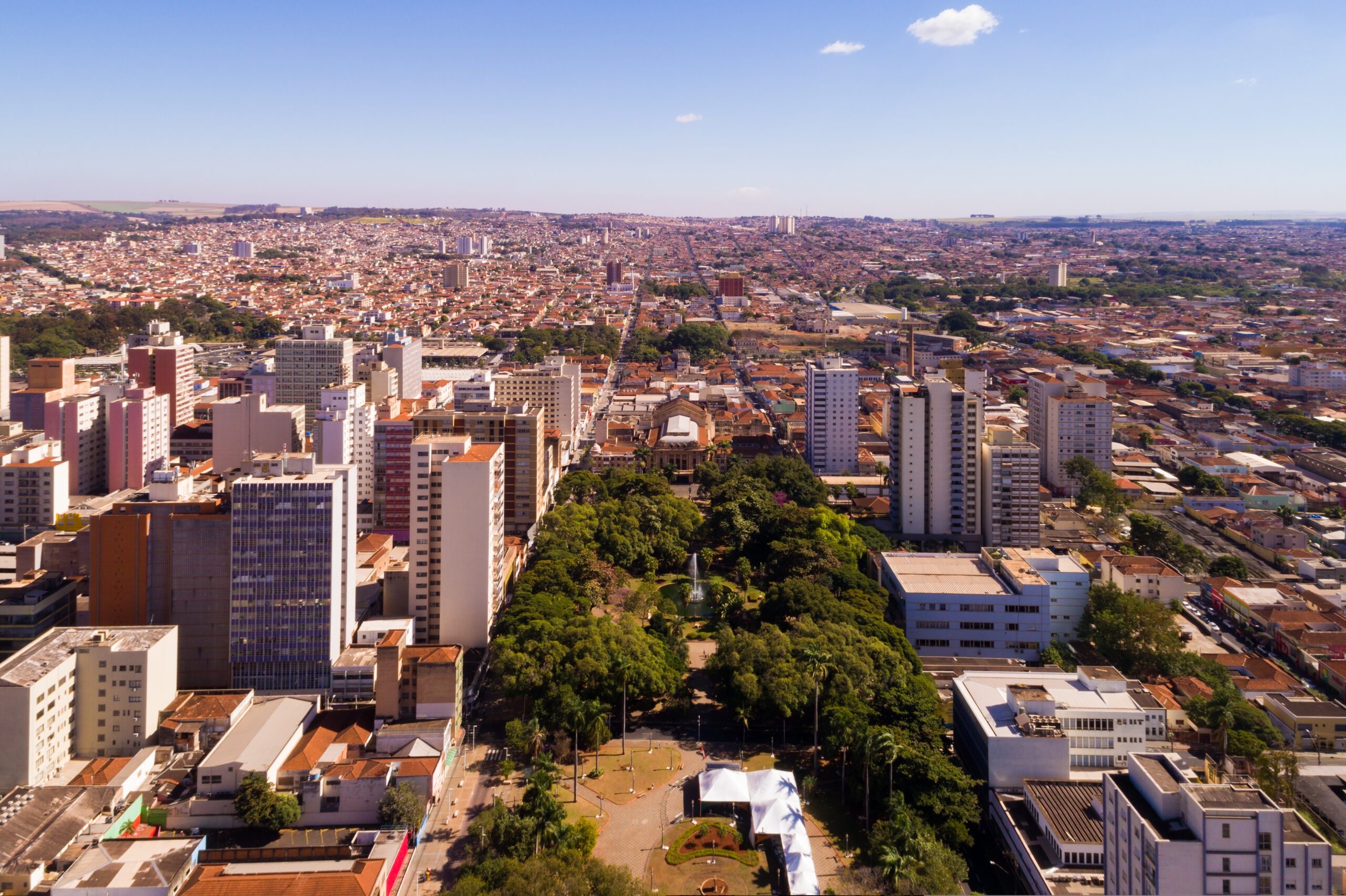 Aerial,View,Of,Ribeirao,Preto,City,In,Sao,Paulo,,Brazil
